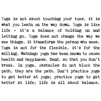 Yoga Enthusiast Card With Inspiring Quotes, 2 of 6