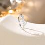 Sterling Silver Sycamore Maple Leaf Motif Ring, thumbnail 5 of 12