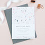 Terrazzo Save The Date Cards, thumbnail 1 of 1