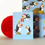 Mini Puffin Greetings Card, thumbnail 4 of 4