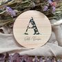 Personalised Floral Name Plaque | Wooden Nursery Name Sign, thumbnail 5 of 7