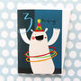 Polar Bear 3rd Birthday Card, thumbnail 4 of 4