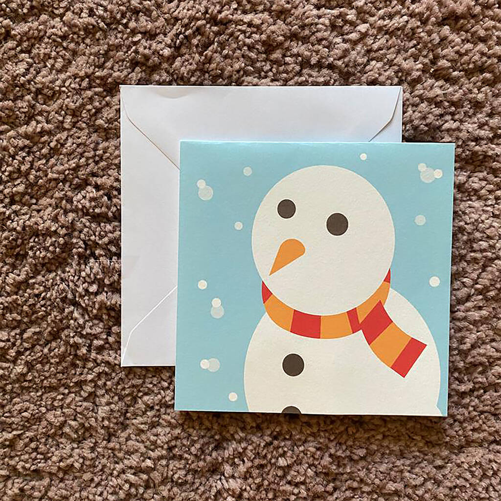 Handmade Snowglobe And Snowman Pop Up Christmas Card By Colin Roy Todd