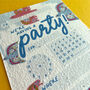 Blue Bird Seed Paper Party Invitation Set, thumbnail 2 of 5