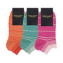 Retro Stripe Women’s Trainer Socks – Bundle, thumbnail 2 of 7