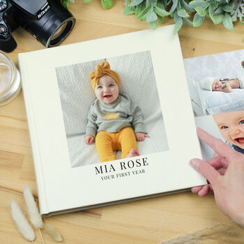 Personalised Square Photo Album, 4 of 6