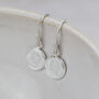 Sterling Silver Talisman Earrings, thumbnail 1 of 3