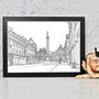 Grey's Monument Newcastle Architectural Art Print, thumbnail 4 of 10
