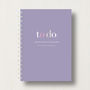 Personalised 'To Do' Lists Journal, thumbnail 1 of 10