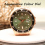 Engraved Rose Gold Wrist Watch For Dads, thumbnail 2 of 4