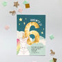 Unicorn Party Invitations Pack Of Eight, thumbnail 1 of 4