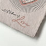 Love Token Letterpress Keepsake Postcard, thumbnail 4 of 4