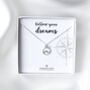 Sterling Silver Personalised Mountain Necklace – Adventure Gift, thumbnail 1 of 7