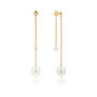 Silver Or Gold Filled Large And Small Pearl Earrings, thumbnail 5 of 7
