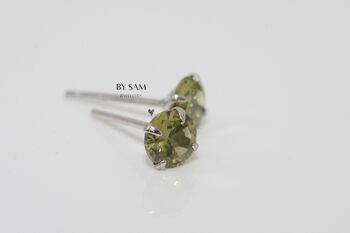 August Birthstone Earrings Gift, 4 of 6