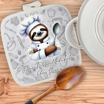 Personalised Chef Watercolour Animal Gift Collection, 8 of 12