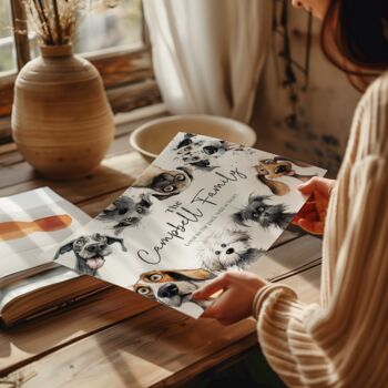 Custom Family Print – Personalised Art For Dog Lovers, 5 of 6