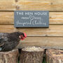 Handcrafted Wooden Chicken Coop Sign, thumbnail 1 of 4
