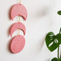 Pink Celestial Moon Phase Wall Hanging, thumbnail 8 of 9