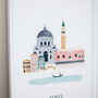 Personalised Venice City Print, thumbnail 3 of 9