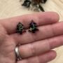 Christmas Tree Earring Studs, thumbnail 3 of 3