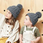 Toddler Cable Knit Beanie Hat, thumbnail 4 of 4