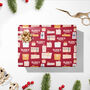 Personalised Christmas Wrapping Paper – Add Custom Name, thumbnail 1 of 4
