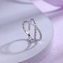 Sterling Silver Hammered Cross Ring, thumbnail 5 of 11