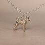 Personalised 3D Boxer Silver Chain Bracelet, thumbnail 3 of 10