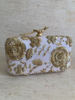Pink Bird Clasp Clutch Bag, 3 of 9