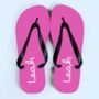 Personalised Summer Flip Flops, thumbnail 2 of 5