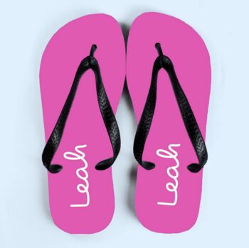 Personalised Summer Flip Flops, 2 of 5