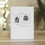 'Paper Hug From My House To Yours' Greetings Card, thumbnail 1 of 2