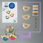 Make Your Own Pastel Flying Bird Decorations, thumbnail 7 of 9