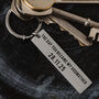 Personalised Gift For Godmother Engraved Keyring, thumbnail 1 of 2