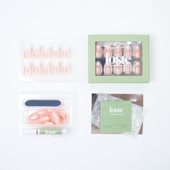 Loste Reusable Press On Nails Gift Set: Diamond Dust, 4 of 5