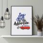 Say Yes To The Adventure Print, thumbnail 1 of 6