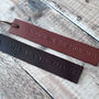 Custom Italian Leather Bookmark, thumbnail 5 of 12