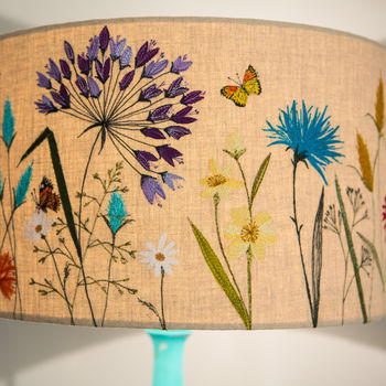 Large 'Meadow Flowers' Lampshade, 4 of 5