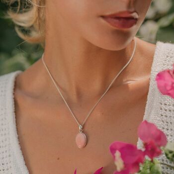 Shell Healing Sterling Silver Necklace, 5 of 8