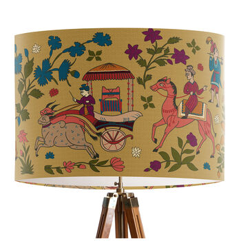 Procession On Gold Lampshade, 4 of 8