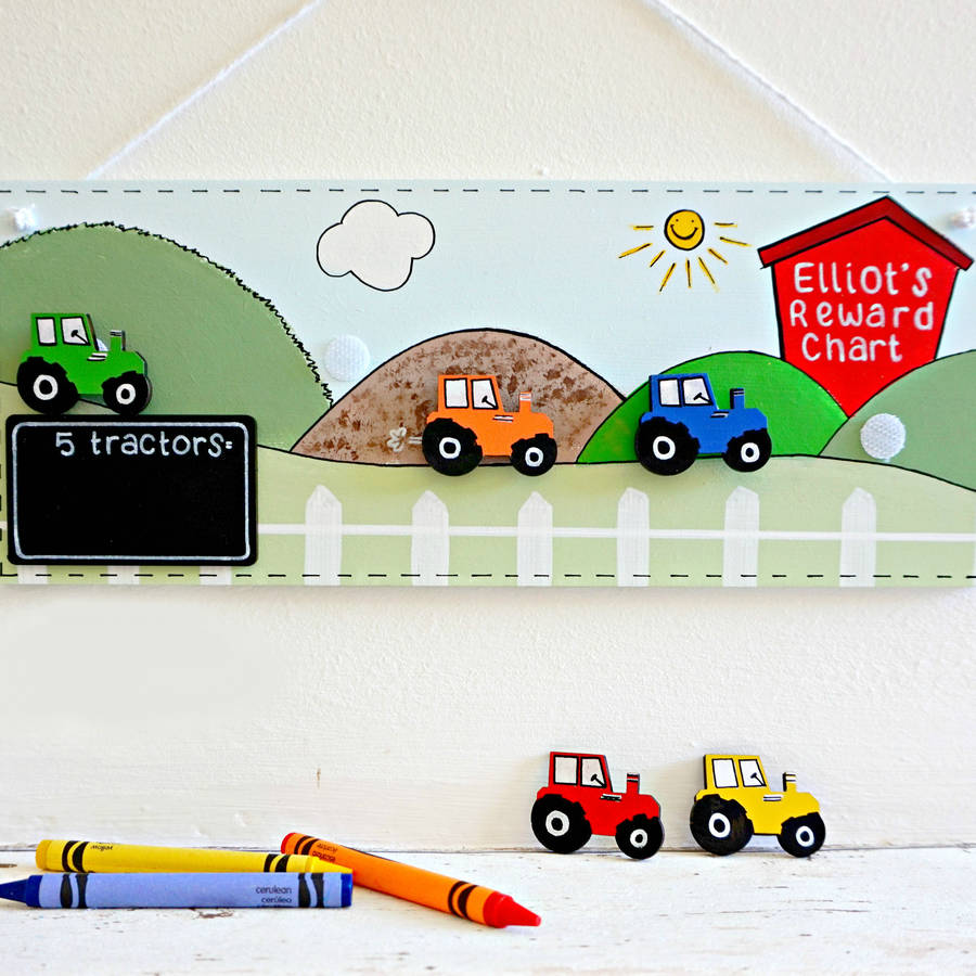 personalised-tractor-reward-chart-by-craftly-ltd-notonthehighstreet