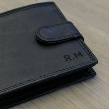 Personalised Men's Leather Wallet For Him, 2 of 7