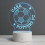 Personalised Colour Changing Football Night Light, thumbnail 4 of 7
