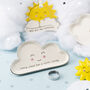 White Ceramic Cloud Jewellery Ring Dish, thumbnail 1 of 5