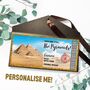Personalised Pyramid Ticket, thumbnail 3 of 4