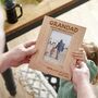Personalised Grandad Wooden Photo Frame, thumbnail 1 of 4