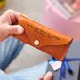 Personalised Leather Glasses Case With Heartfelt Laser Engraved Message, thumbnail 1 of 7