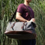 Canvas Classic Holdall Duffel Bag, thumbnail 1 of 12
