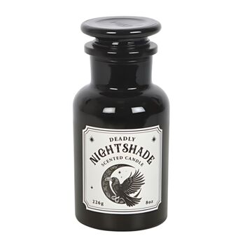 Mystic Raven Deadly Nightshade Apothecary Candle, 4 of 4